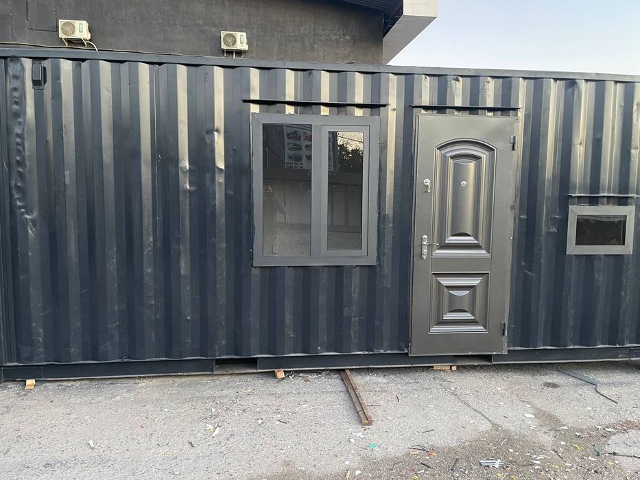 Контейнер Домик Офис Контейнер магазин Металлоконструкции Готовы Конст