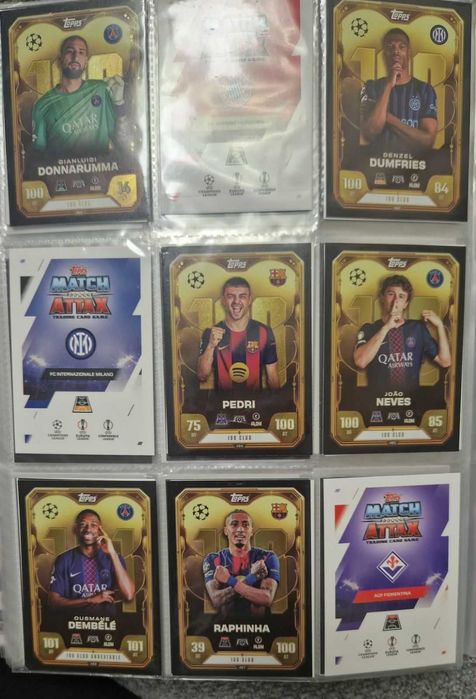Продавам карти Match Attax сезон 2025/2026