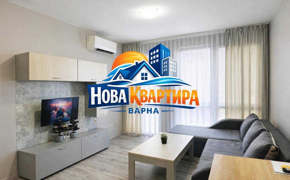 Нов двустаен апартамент в Чайка