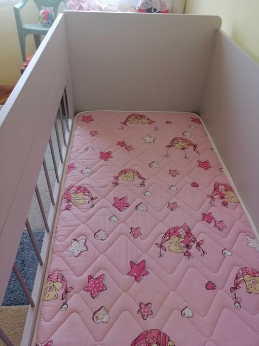 Детско легло с ракла и матрак