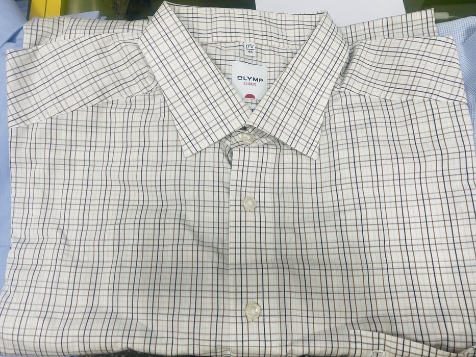 Мужские рубашки с длинными руковами ч