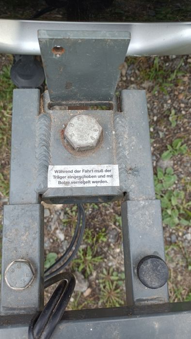 Suport 2 biciclete pentru cârlig remorcare