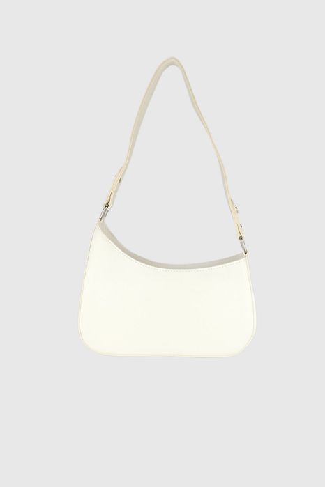 НОВО! ЛИКВИДАЦИЯ! Дамска чанта Хобо в бяло