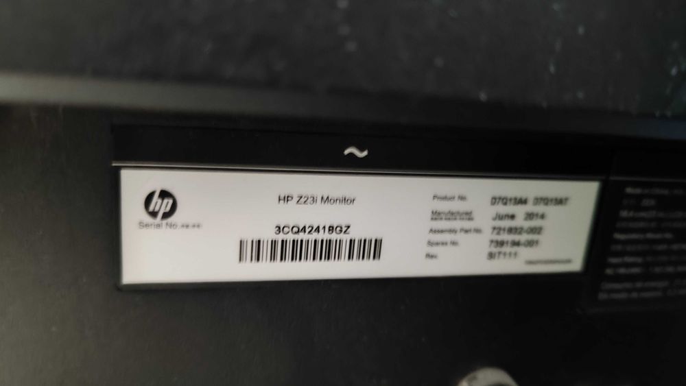 Монитор samsung, HP 24 дюйма