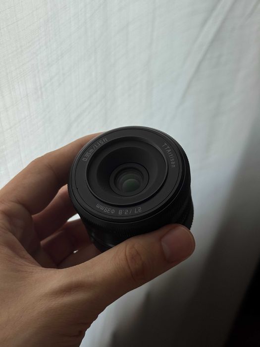 Обектив TTArtisan 27mm F2.8 за Sony E