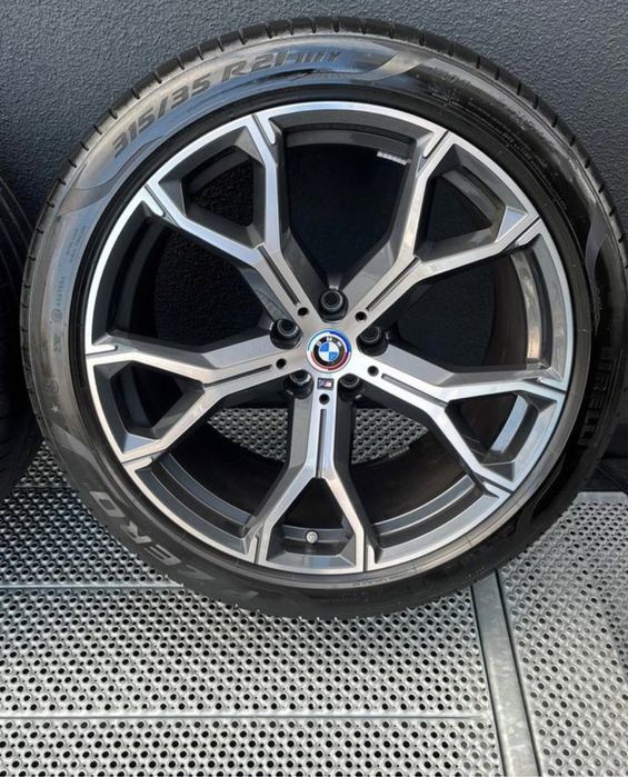 Бмв джанти 21 цола G05/G06 пирели +5,5мм