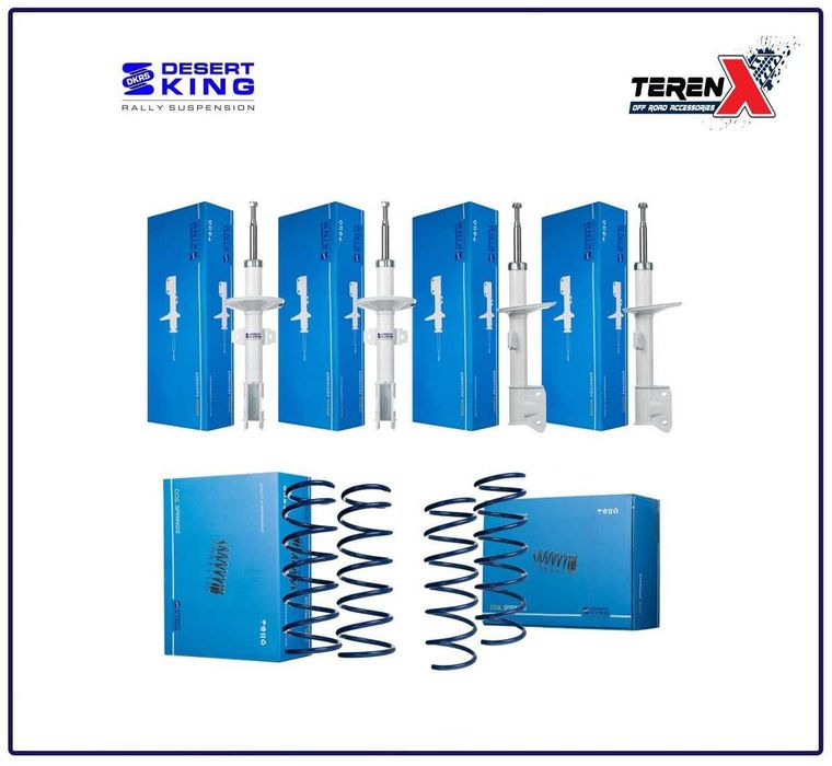 Suspensie Dacia Duster (2010-2016), +5cm (2”) Desert King