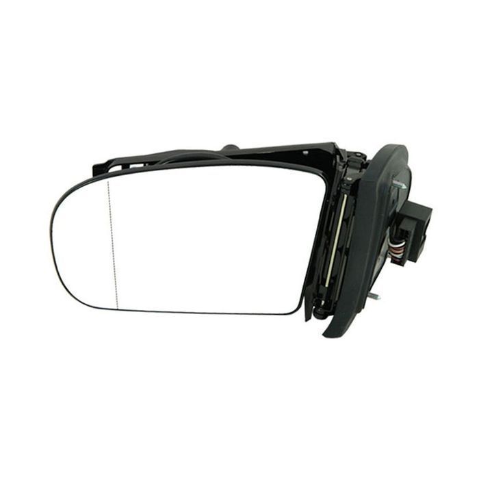 Oglinda exterioara Mercedes Clasa C 05.2000-2004, 9 pini, pliabila, partea stanga View Max crom asferica fara carcasa reglare electrica cu incalzire