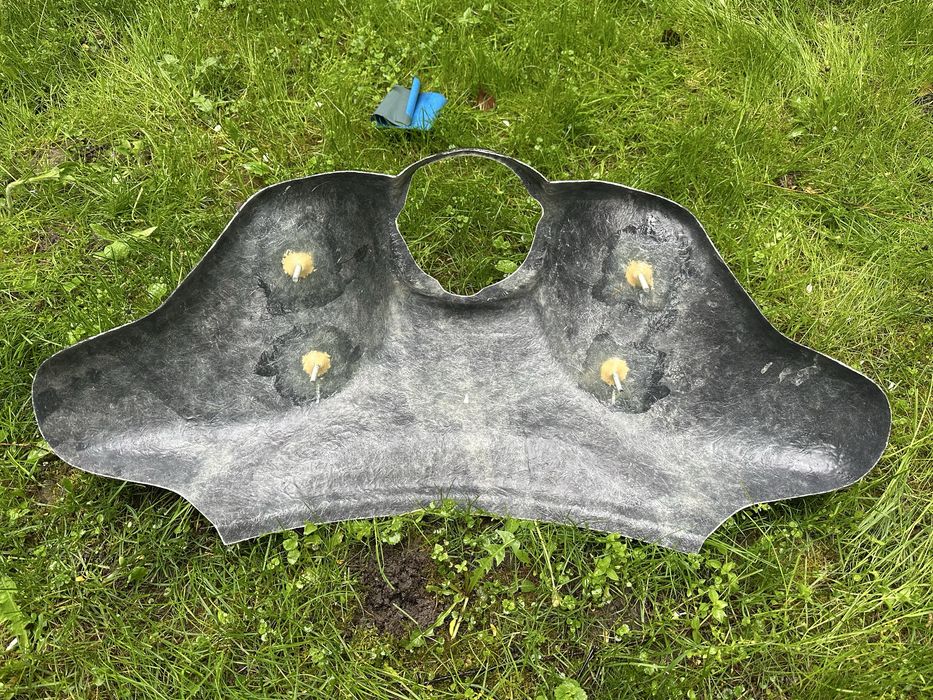 Carena custom chopper bagger bobber Batwing Harley Davidson nou.