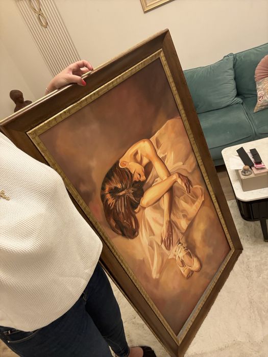 Vand urgent Tablou Mare 120/80 Balerină superb