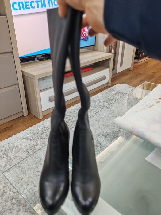 Дамски ботуши естествена кожа