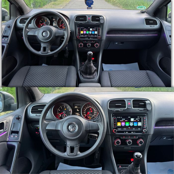 VW GOLF. 6 - 1.4 MPI BENZINA / 2011 / Euro 5 / Navi / Senzori / NR Valabile