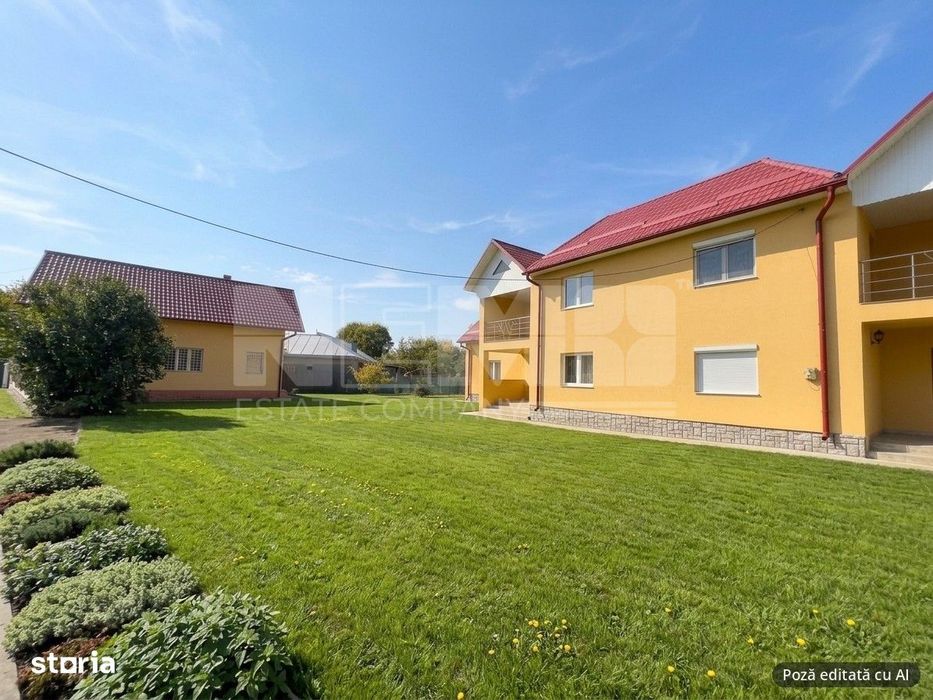 Casa si spatiu comercial in Radauti, teren 822 mp