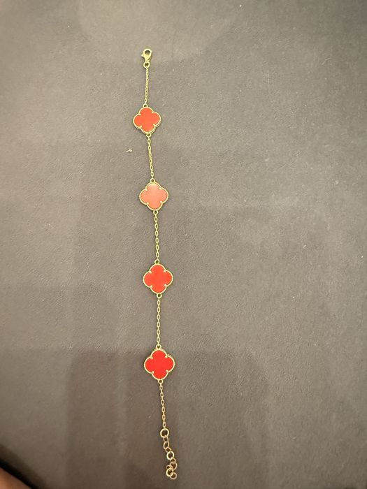 Браслет золотой ванклиф