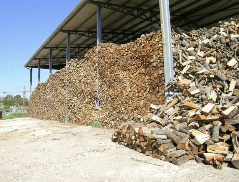 Дрова куботурой и в мешками