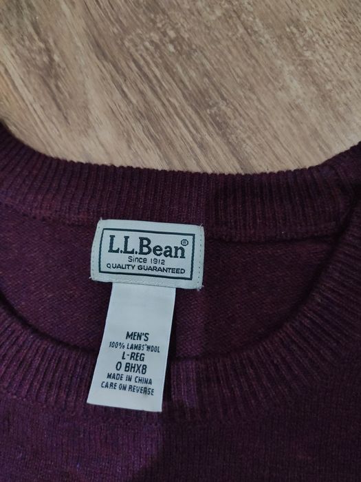 Pulover din lână miel L. L Bean USA mărimea L