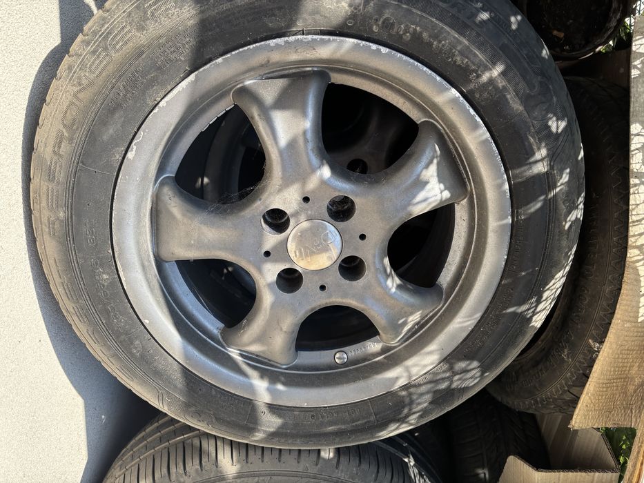 Jante Aliaj DBV 4x100 R15 185/65/15 anvelope vara