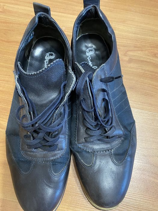 Луксозни мъжки обувки естествена кожа