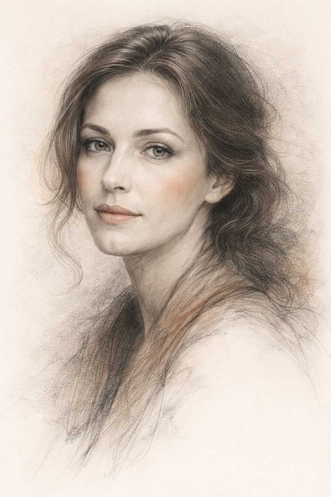 Рисувам портрети по снимка с въглен. Изпрати снимка, получи портрет.