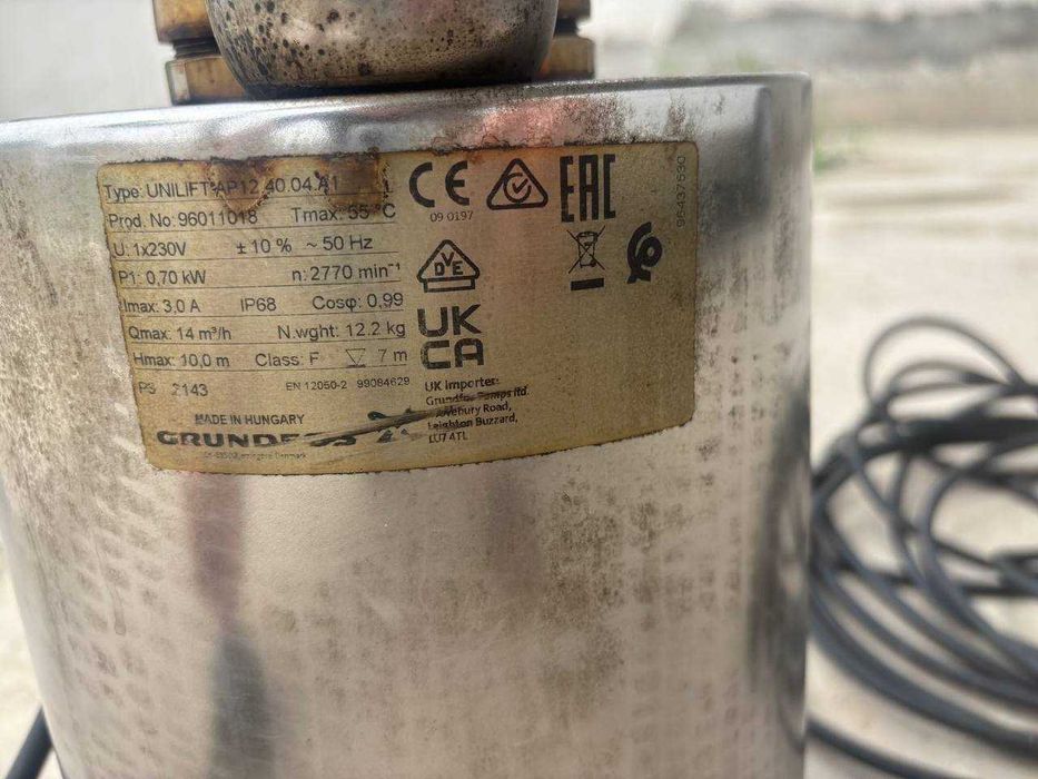 Насос дренажный Grundfos UNILIFT AP 12.40.04.A1