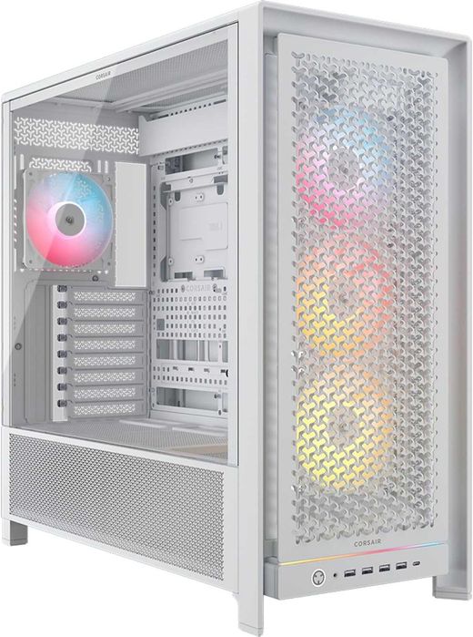 НОВА ! Компютърна кутия Corsair FRAME 5000D RS ARGB Airflow, Mid-Tower, ATX, White