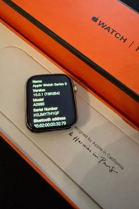 Apple Watch Series 9 Hermés