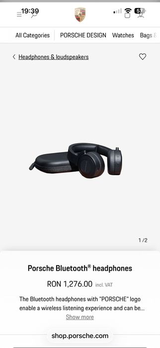 Căști Porsche 171efeb / SIGILATE