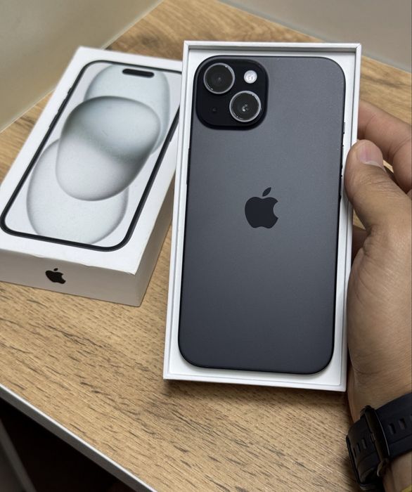 Iphone 15 128 gb dual sim black обмен