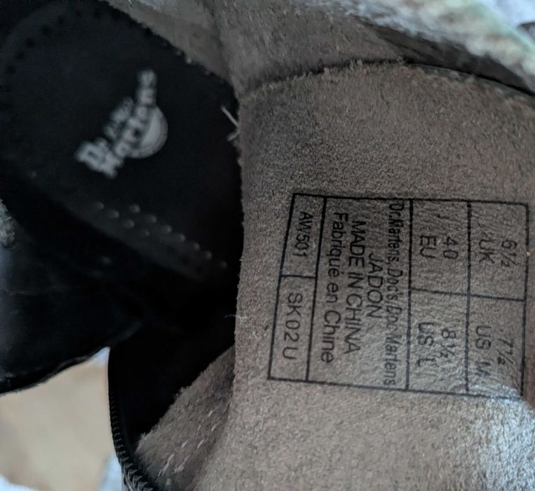 Кубинки Dr.Martens-оригинални