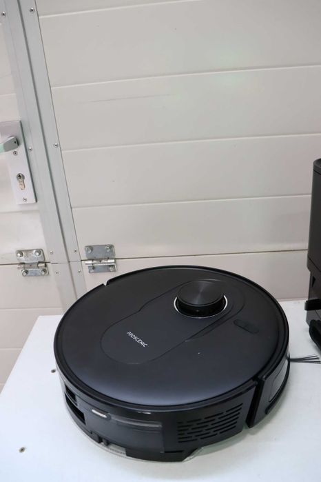 Роботизирана прахосмукачка Proscenic Q8 Max с всмукателна станция, 6000Pa 200мин Мощна роботизирана прахосмукачка с функция за почистване