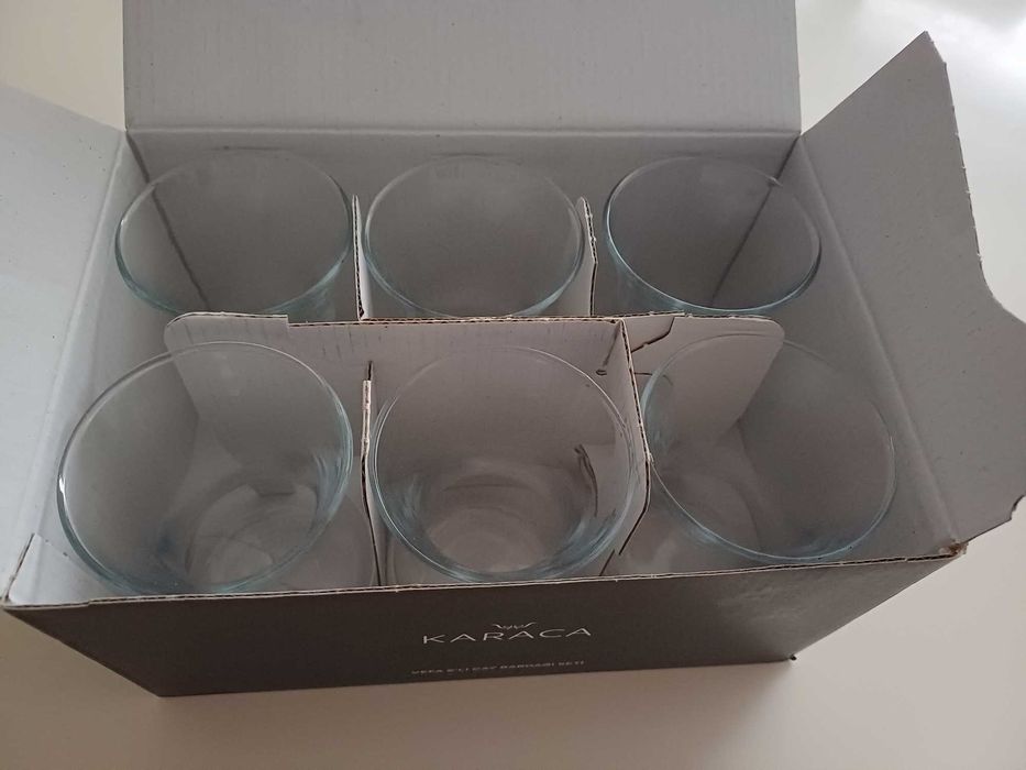 Karaca, нови чаши за турски чай, 6 броя