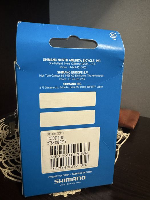 Велосипеден компютър Shimano SC-E6100