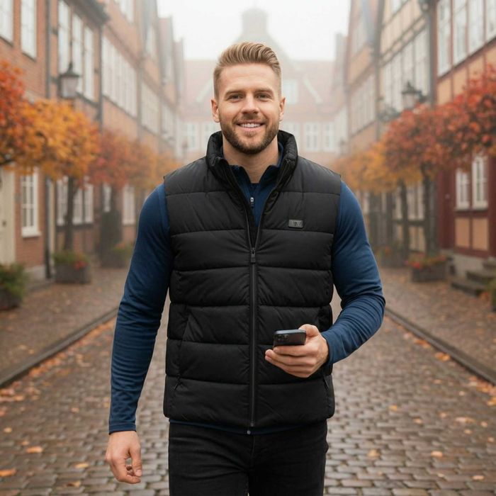 Vesta electrica 11 zone alimentare USB 3 trepte de temperatura L/XL