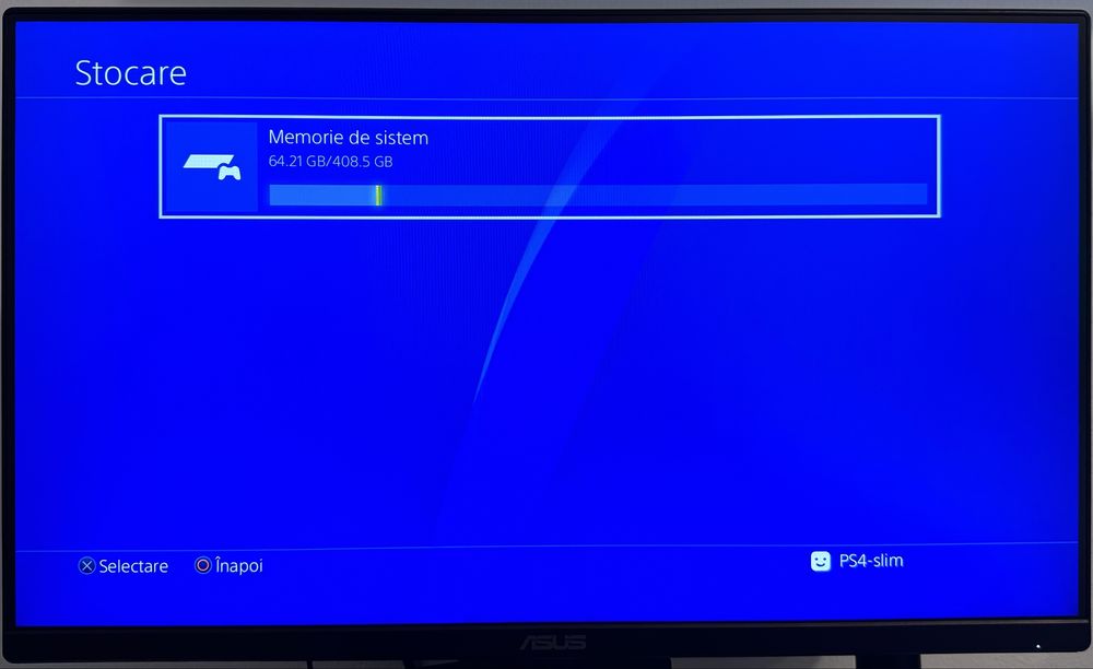 PS4 slim cu un controller si joc cadou