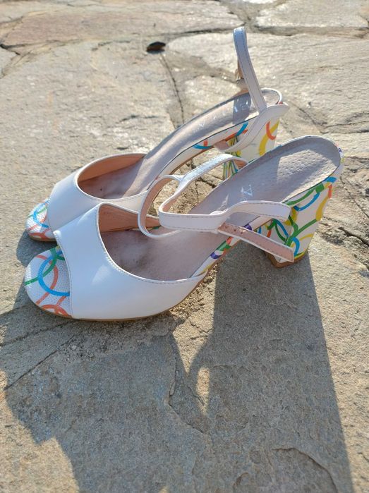 Дамски сандали естествена кожа 39 номер