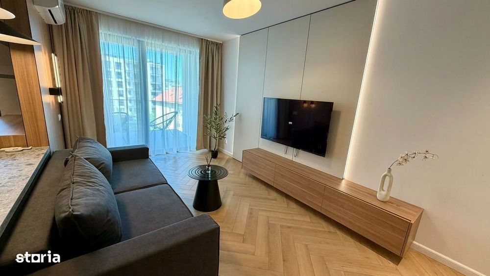 Apartament 2 camere ULTRAFINISAT 50 mp - Parcare subterana - Prima în