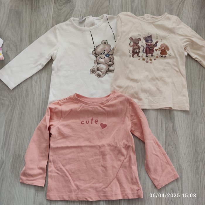 Блузи и клинчета размер 12-18м