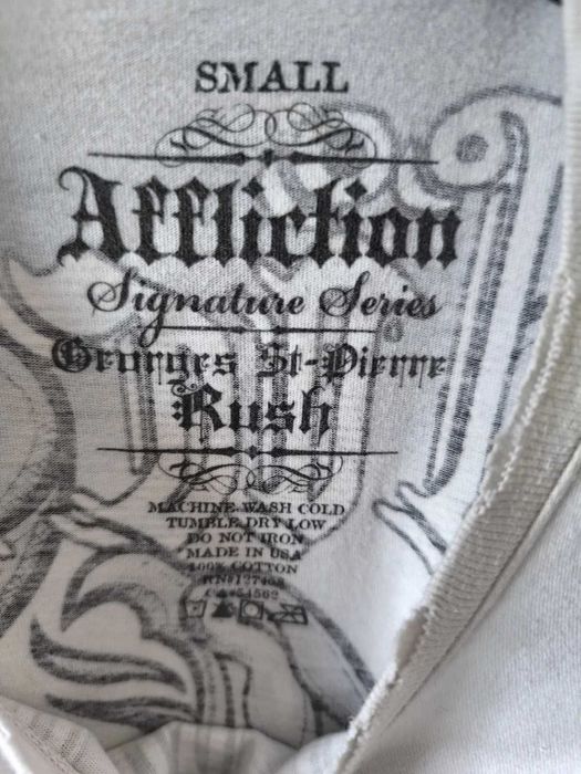 Мъжка тениска Affliction Georges St Pierre Signature Series UFC Small