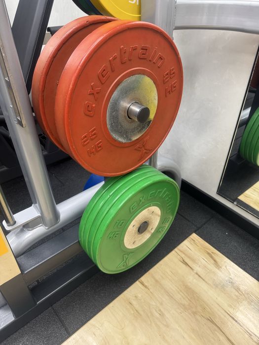 Състезателни олимпийски дискове, тежести за олимпийски лост