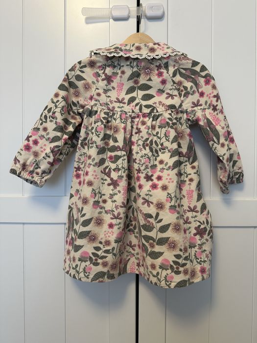 Lot 3 rochii Zara, Reserved si Pepco, cu maneci lungi, 98 cm, 2-3 ani