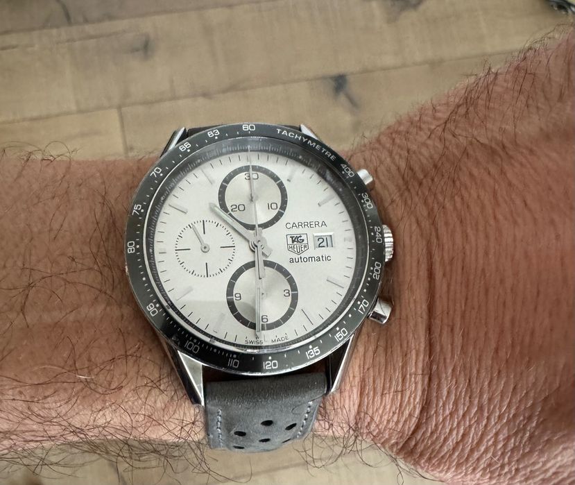Tag Heuer Carrera Chronograph cal.16 41mm СИВ Профилактиран