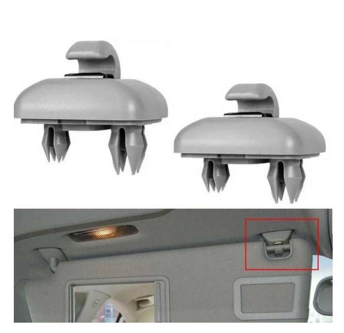 Щипки за сенник, 2бр, 2 цвята, VW, Audi, Skoda