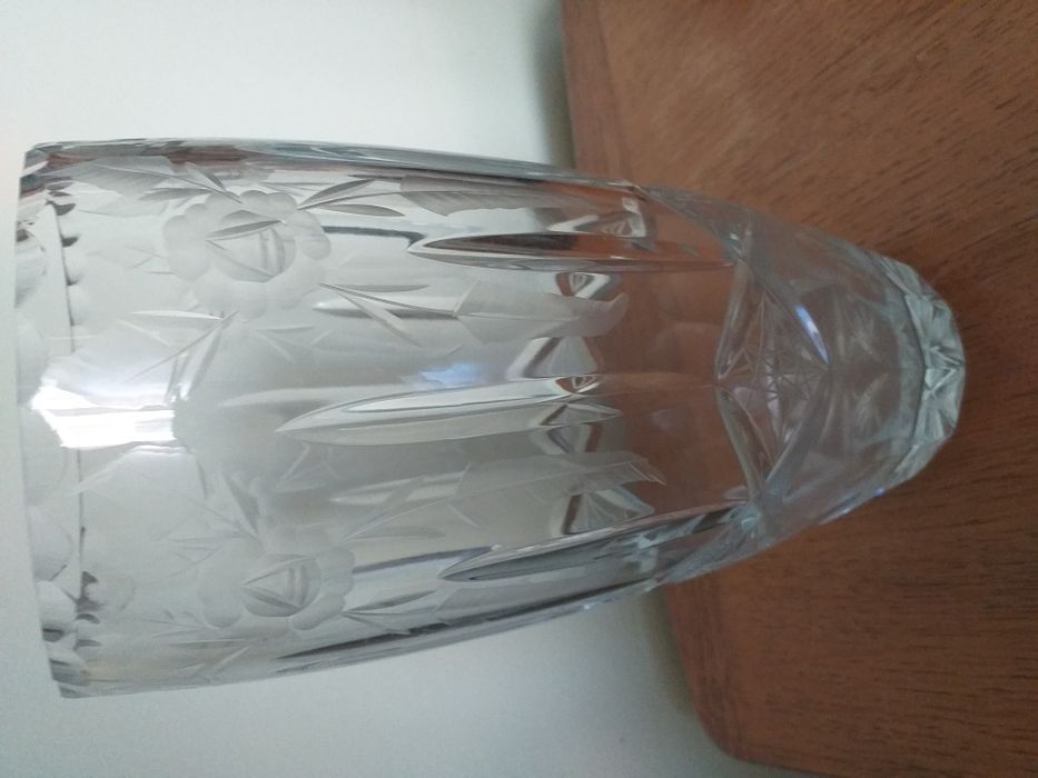 Suport pentru pachete de tigari/ tabachera din cristal,