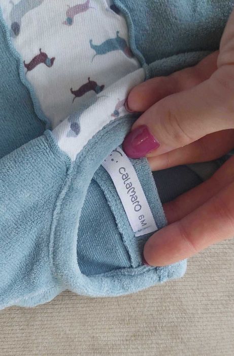 Бебешки луксозни плюшени дрешки, размер 68, 3-6 м