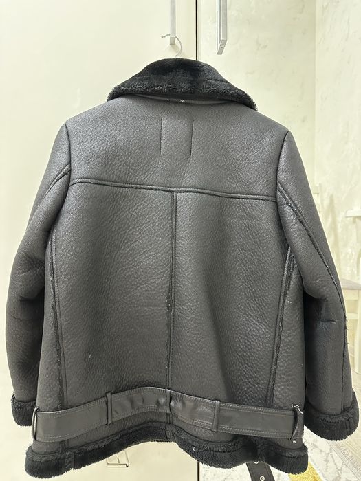 Теплая дубленка ZARA