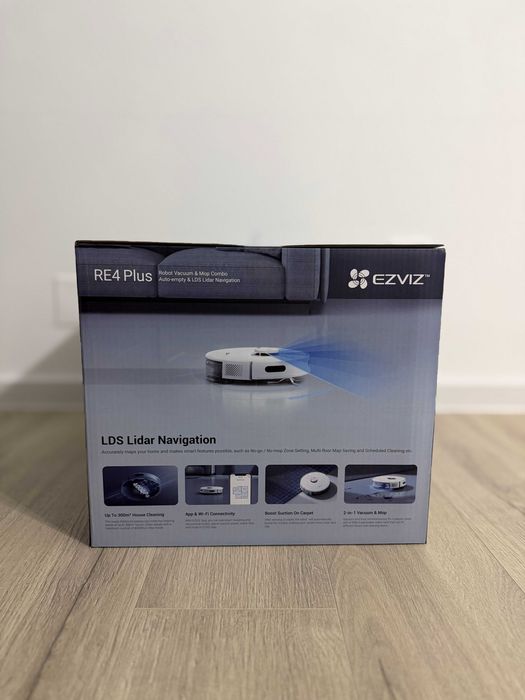 Aspirator Robot EZVIZ RE4 Plus + 4 ani garantie