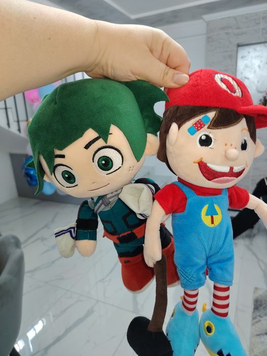 Plusuri Disney Mickey mouse auriu, stitch lilo, pokemon, paw Patrol,