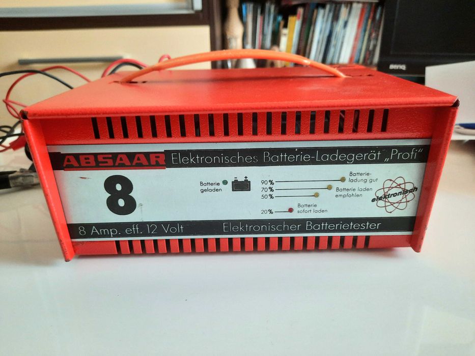 Redresor Auto Profesional Absaar „Profi” 8A / 12V cu Tester Baterie