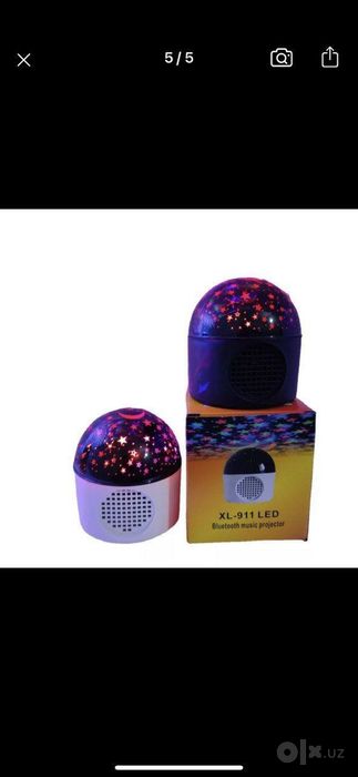 Disco shar svetilnik svetamuzika nachnik