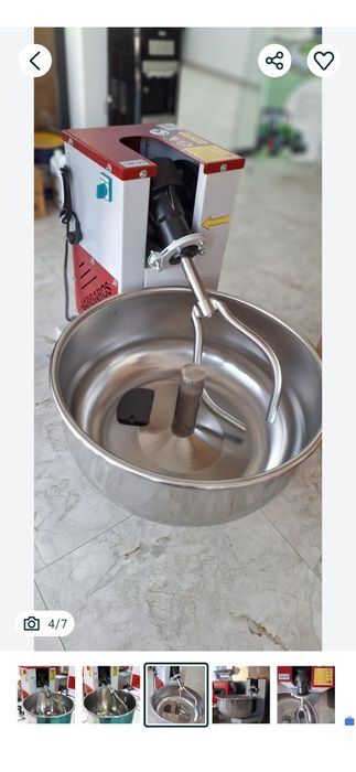 Тестомешалка, Ҳамир қорадиган,Тестоместитель BARBAROS Turkiya